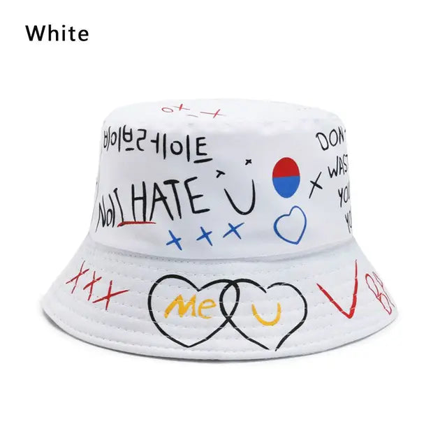 Graffiti Letter Sun Hat