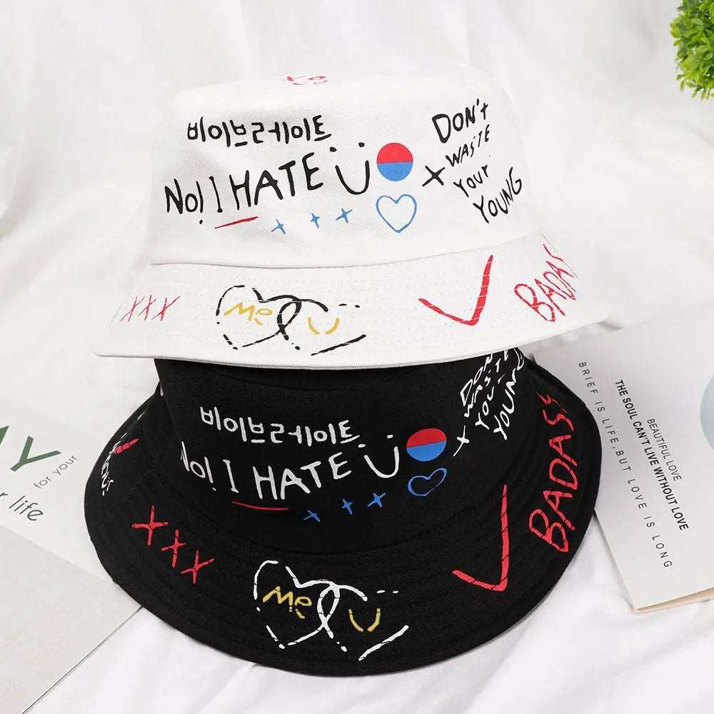 Graffiti Letter Sun Hat