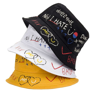 Graffiti Letter Sun Hat