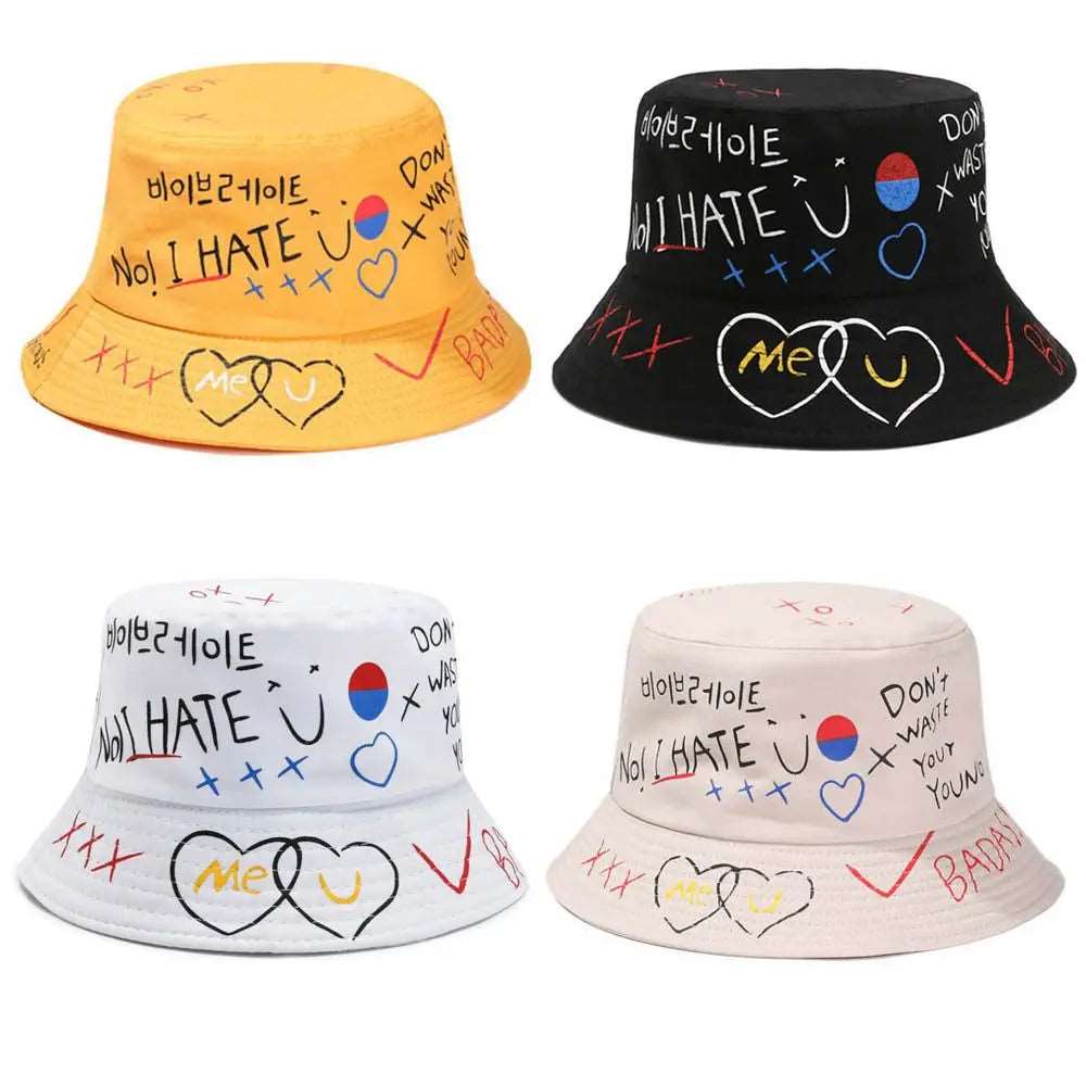 Graffiti Letter Sun Hat