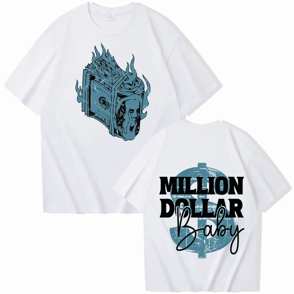 Tommy Richman Million Dollar Baby 2024 T-shirt The Man Women Harajuku O-neck