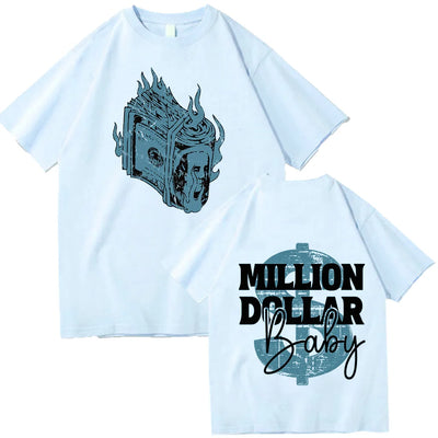 Tommy Richman Million Dollar Baby 2024 T-shirt The Man Women Harajuku O-neck