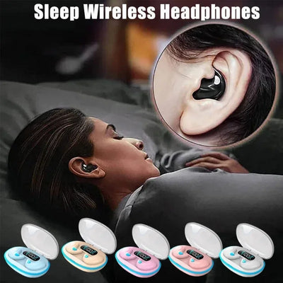 I Royal X55 Sleeping Earbuds Wireless Mini Headphones For Work TWS Bluetooth Earphone Stereo Hidden Headsets with Mic HD Call Waterproof eprolo 