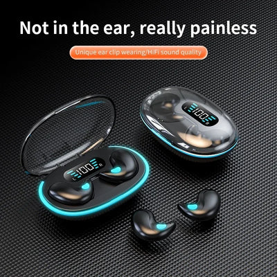 I Royal X55 Sleeping Earbuds Wireless Mini Headphones For Work TWS Bluetooth Earphone Stereo Hidden Headsets with Mic HD Call Waterproof eprolo 