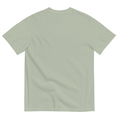 100% ring-spun cotton garment-dyed heavyweight t-shirt