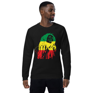 I Royal Unisex organic raglan sweatshirt I Royal 